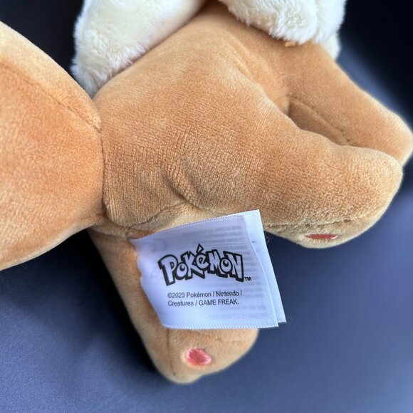 Pokémon Standing Smiling Eevee Plush Plushie Doll Stuffed Toy Official 2023 - Picture 8 of 11